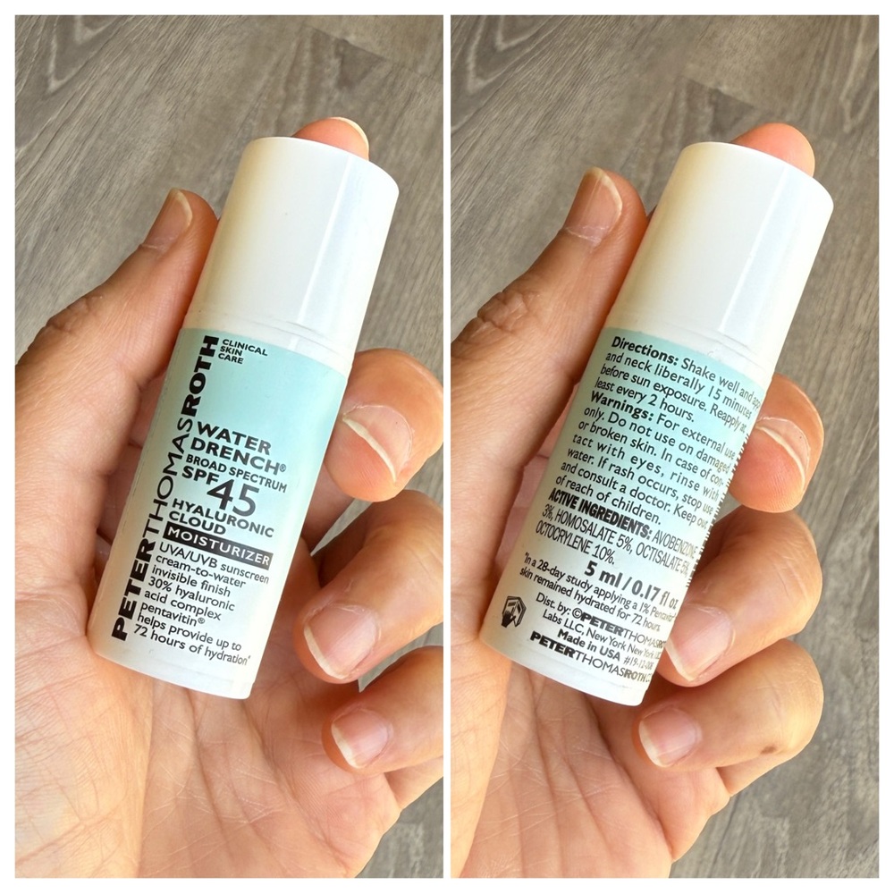 Peter Thomas Roth SPF 45 Hyaluronic Sheer Tint Moisturizer - 5ML (Tester Size)